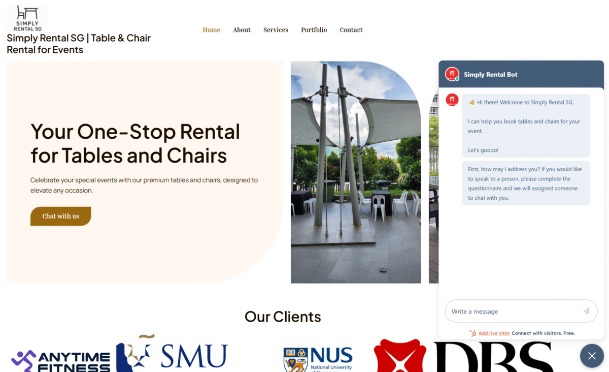 design and build website